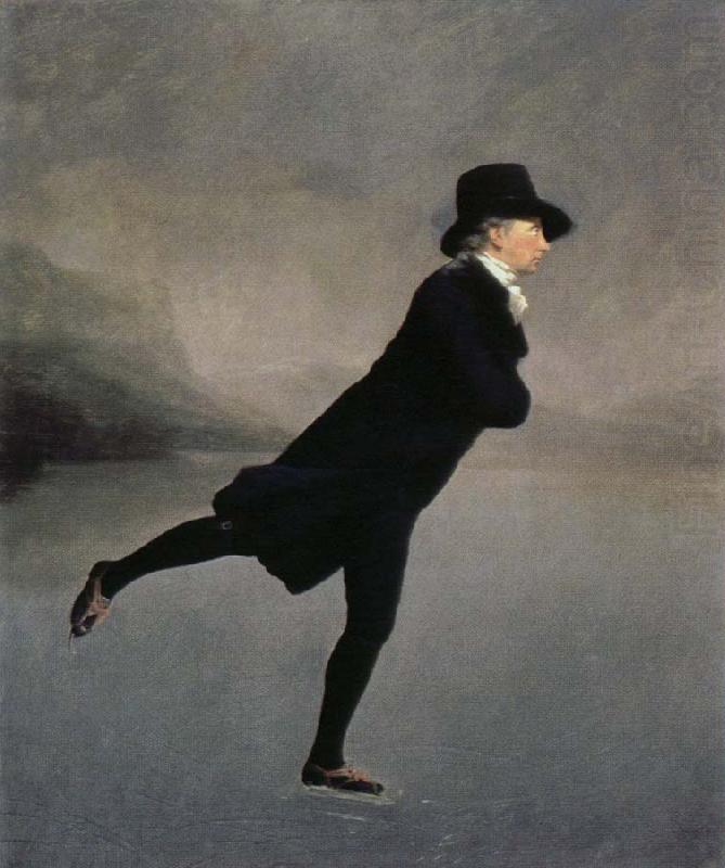 Sir Henry Raeburn the rev.robert walker skating on duddingston loch china oil painting image